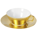 Teetasse Gold Ø 16,5 cm | Meissen Cosmopolitan