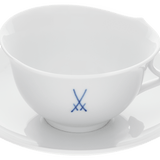 Teetasse, Markenzeichen Meissen, kobaltblau, V 0,15 l | Meissen Wellenspiel Pur