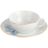 Teetasse Schmucklilie Goldrand, Ø 16,5 cm | Meissen Cosmopolitan