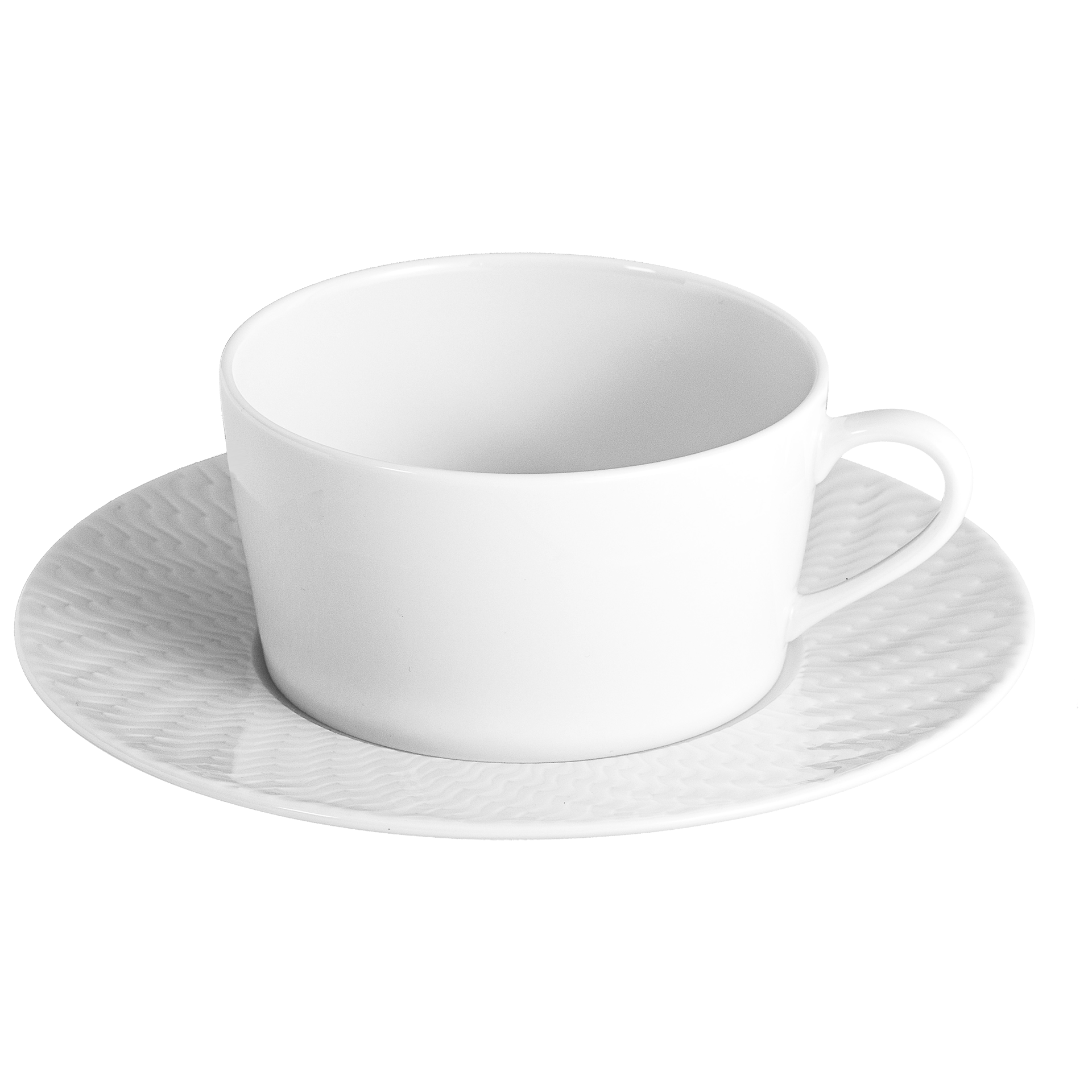 Teetasse, Weiß, V 0,15 l | Meissen No.41 Wellenspiel Relief 000001 - 29k33 - Meissen Weimar
