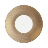 Teeuntertasse, Mesh, gold, Ø 16,5 cm | Meissen Cosmopolitan