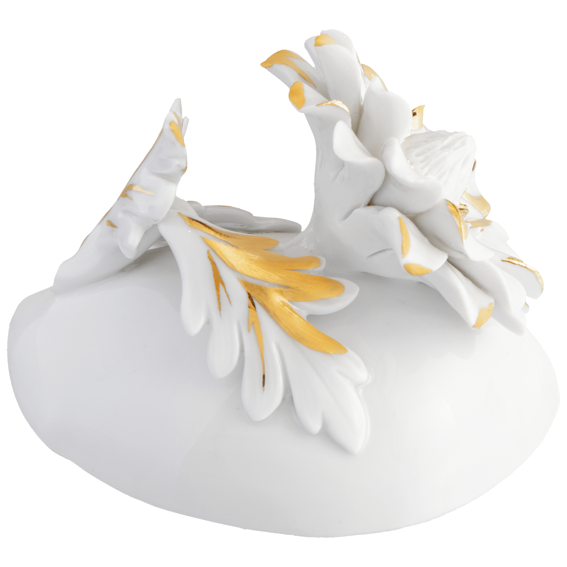 Tischblume Klassische Blüte Gold, H 5,5 cm | Accessoires Meissen Royal Blossom 900200 - 81779 - Meissen Weimar