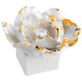 Tischblume Mohn, Gold staffiert, H 5 cm | Meissen Fine Dining