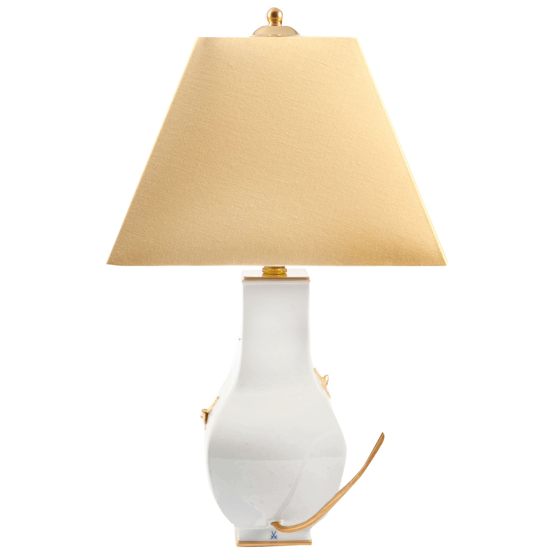 Tischleuchte, Gold, H 49 cm | Meissen No.41 Royal Blossom 900300 - 82m04 - Meissen Weimar