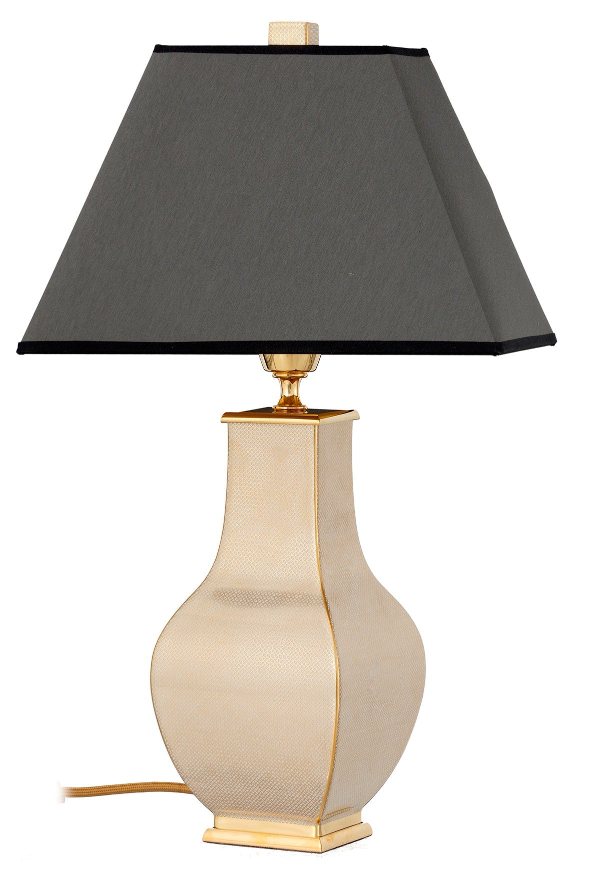 Tischleuchte, Mesh Gold, H 49 cm | Meissen Cosmopolitan 79a168 - 50m68 - Meissen Weimar
