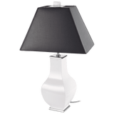 Tischleuchte Weiß H 49 cm | Meissen Cosmopolitan