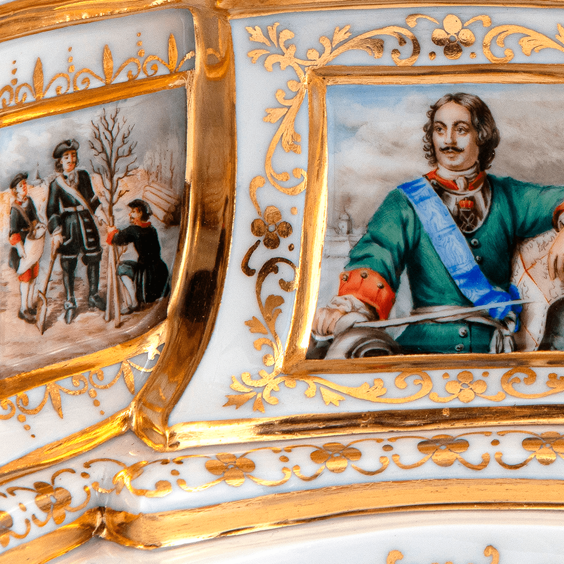 Uhr, Limitierte Meisterwerke, H 50 cm | Meissen Limitierte Meisterwerke 29b484 - 60m15 - Meissen Weimar