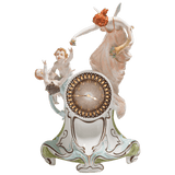 Uhr Sonnenrose, Porzellan, H 42 cm | Meissen Limitierte Meisterwerke