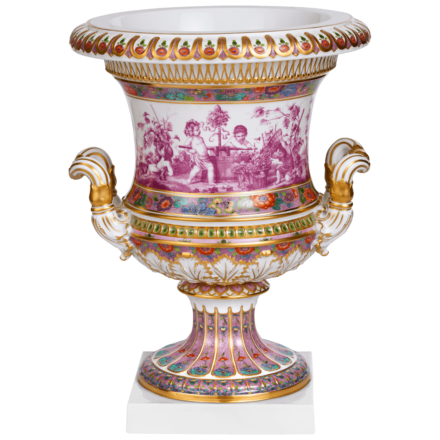 Vase Allegorien H 35 cm | Meissen Limitierte Meisterwerke 274484 - 50m22 - Meissen Weimar