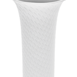 Vase Biskuit Weiß H 19 cm | Meissen Wellenspiel Relief