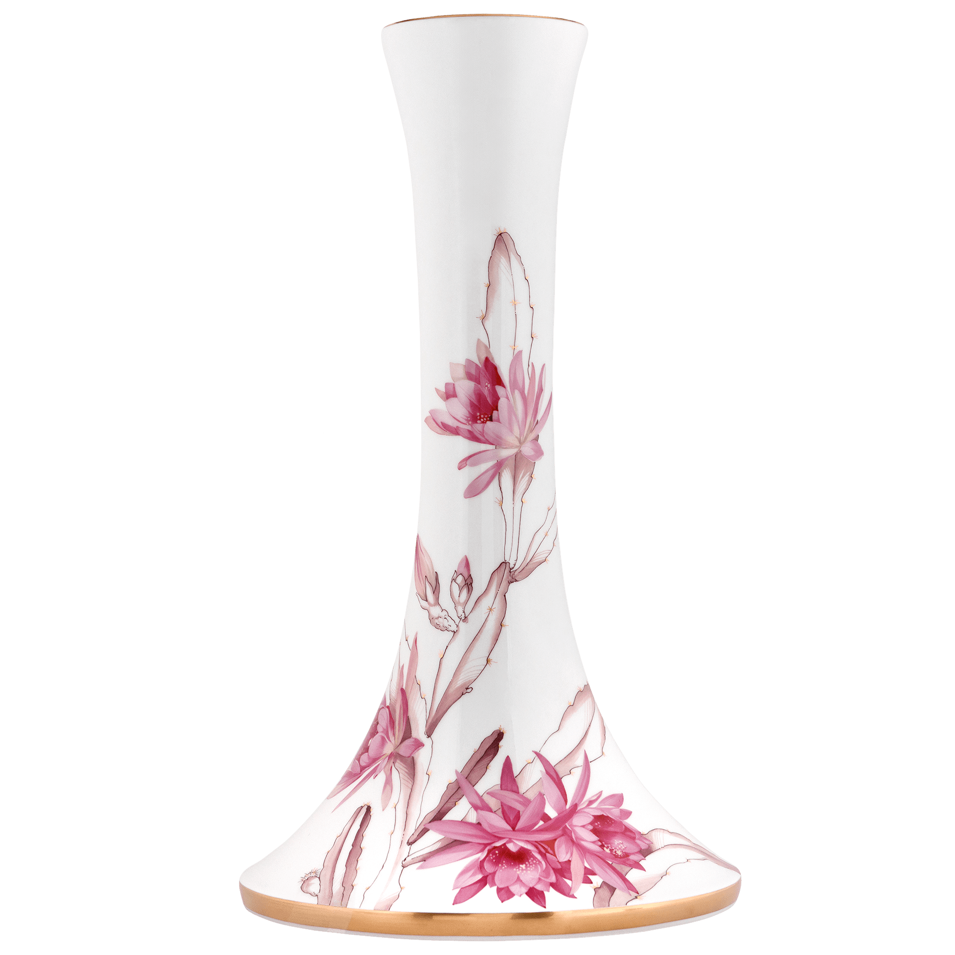 Vase "Blattkaktus", Lim. 25, H 48 cm | Meissen Limitierte Meisterwerke 23A084-50439 - Meissen Weimar