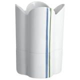 Vase blau-grün, H 23,5 cm | Meissen Unikate