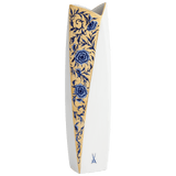 Vase Blauer Brokat, H 29 cm | Meissen Vasen Kollektion