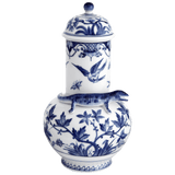 Vase Blauer Kranich, H 24 cm | Meissen Vasen Kollektion