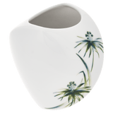 Vase, blaugrüne Gräser mit blauem Ibis, H 12 cm | Meissen Vasen-Kollektion