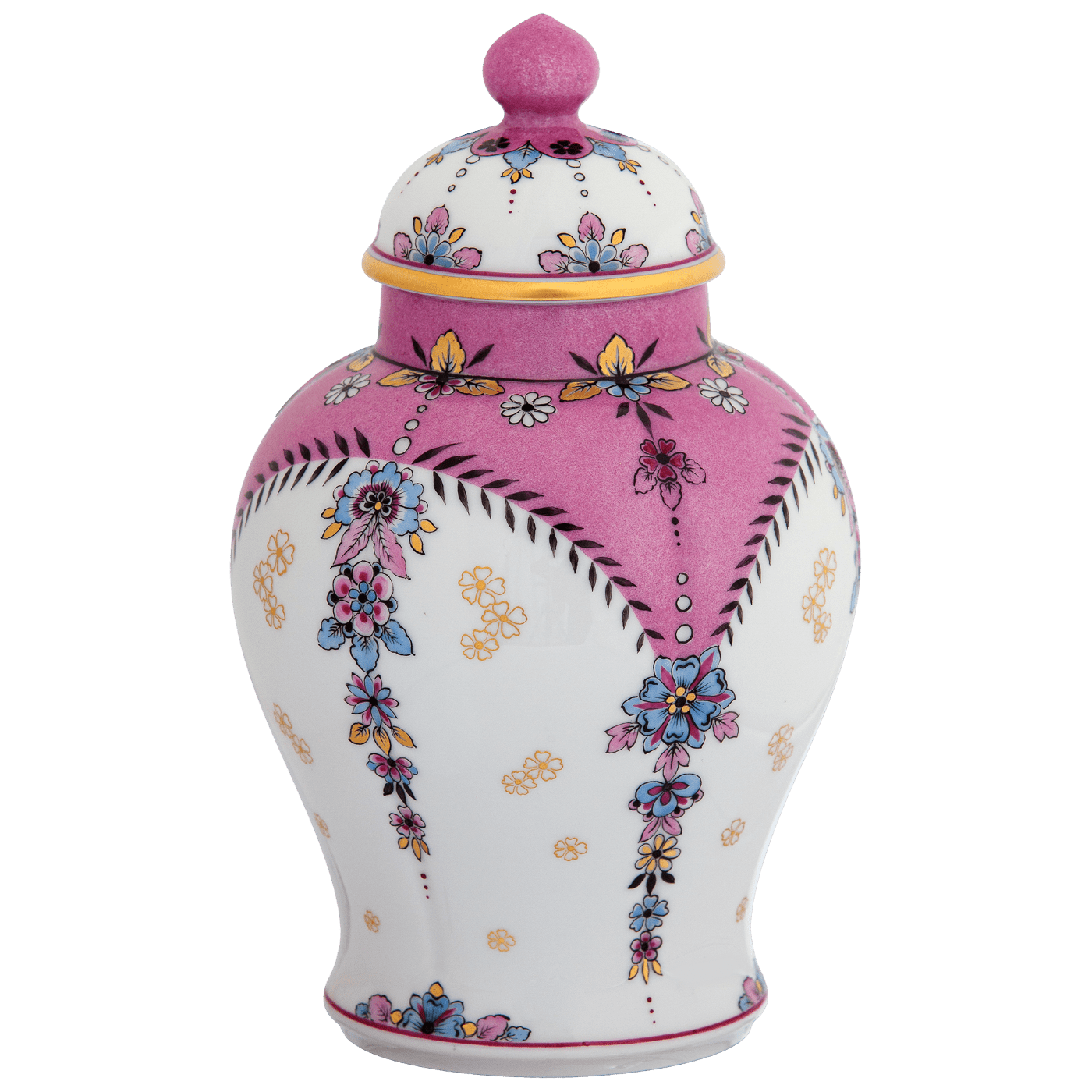 Vase, Blumenranke, H 14,5 cm | Meissen Limitierte Meisterwerke 57a074 - 51080 - Meissen Weimar