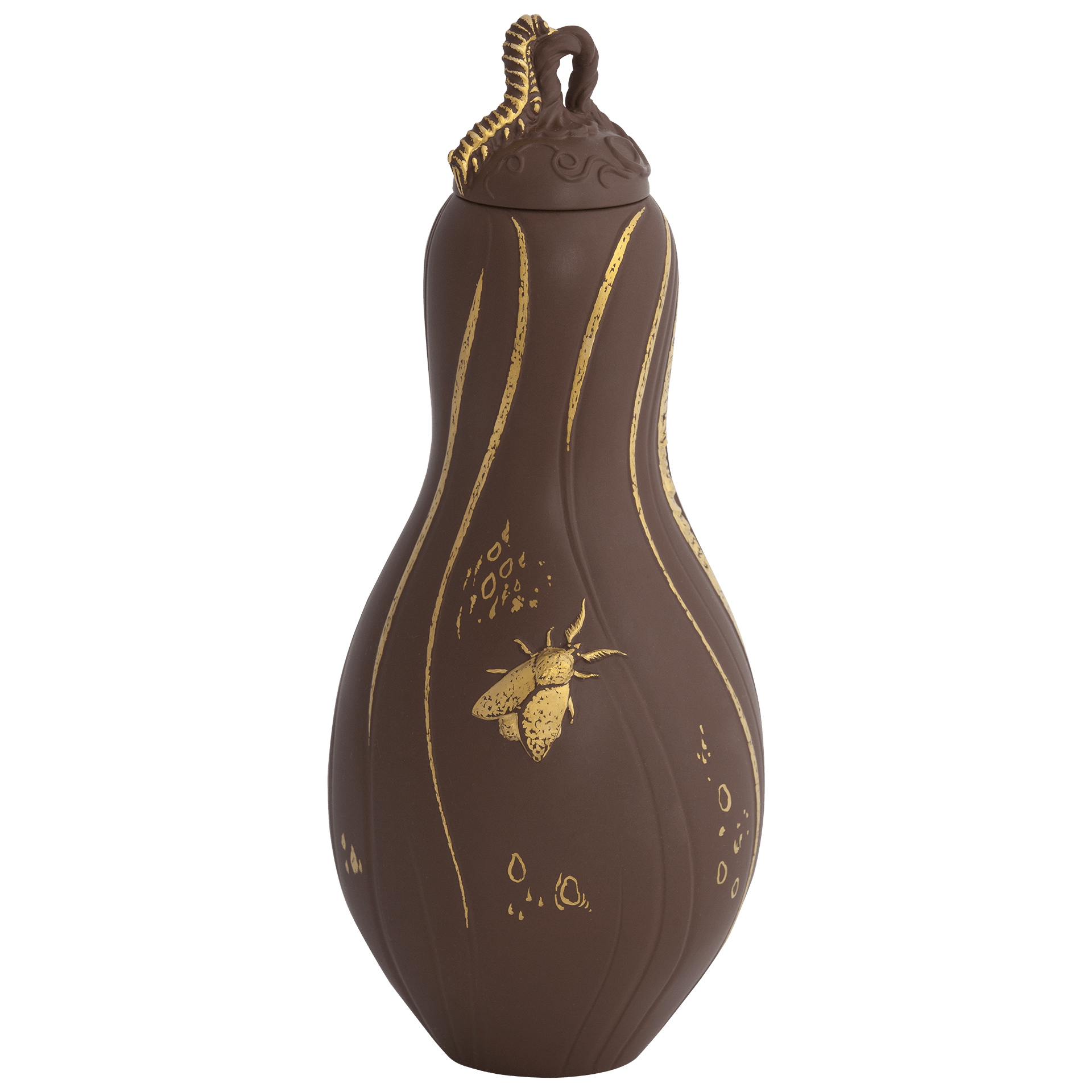 Vase Böttgersteinzeug, H 33 cm | Meissen Böttgersteinzeug 949374 - 85923 - Meissen Weimar