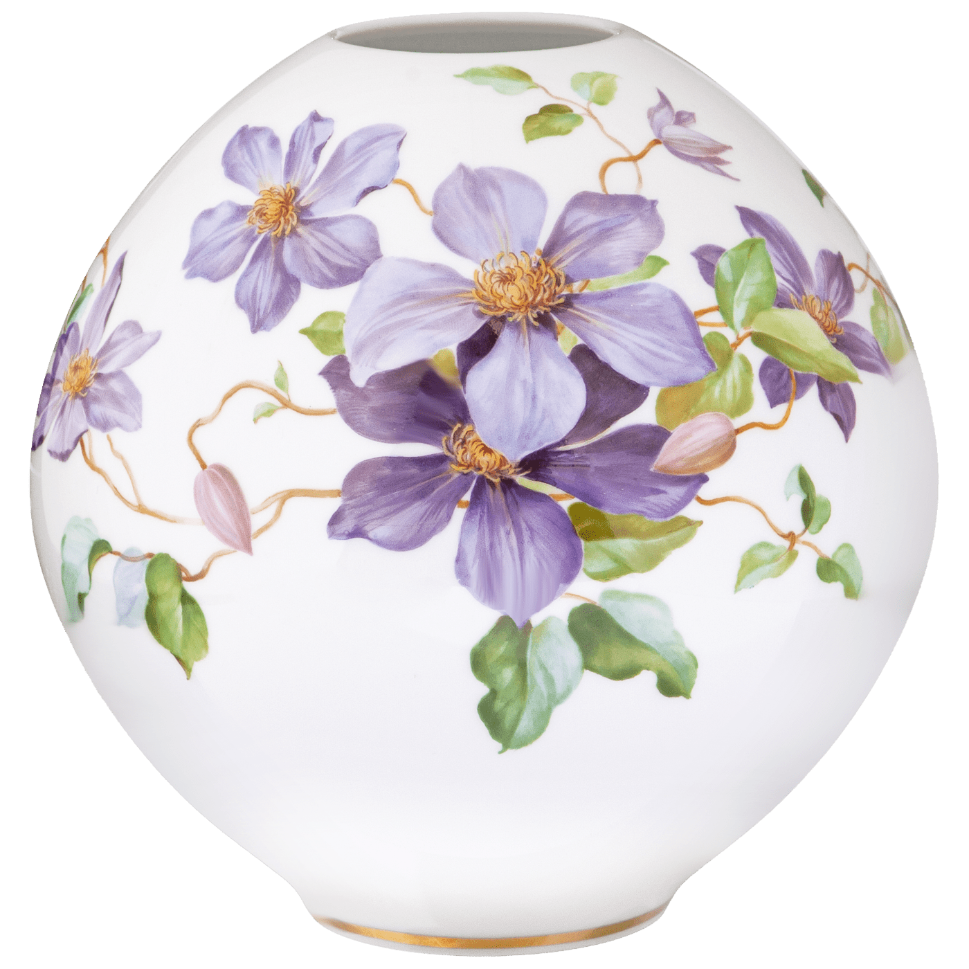 Vase, Clematis, H 20,4 cm | Meissen Vasen Kollektion 256574 - 50510 - Meissen Weimar