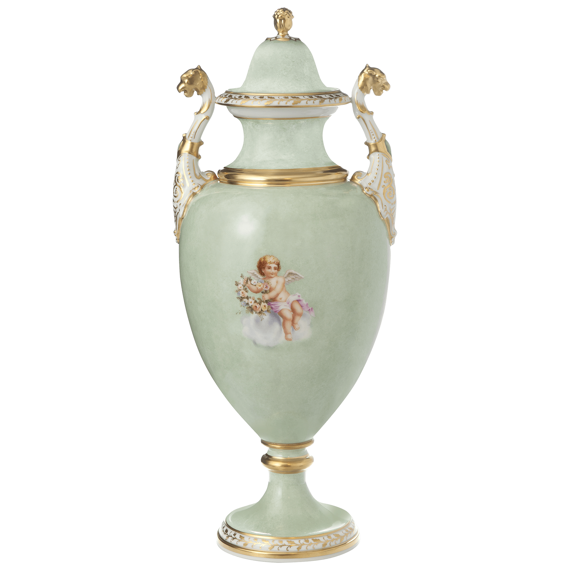 Vase Der Kuss, limitiert, H 44 cm | Meissen Limitierte Meisterwerke 274584 - 51237 - Meissen Weimar