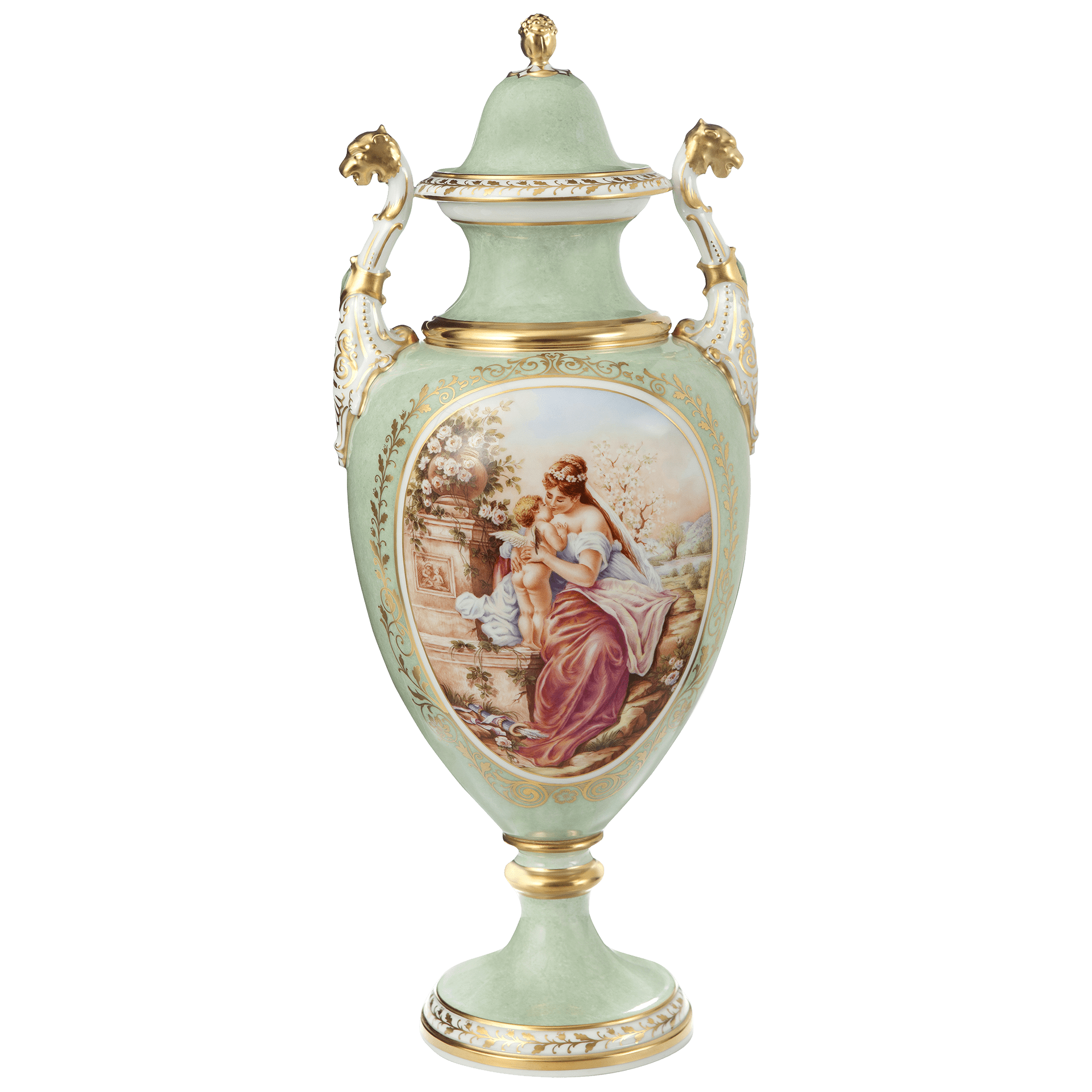 Vase Der Kuss, limitiert, H 44 cm | Meissen Limitierte Meisterwerke 274584 - 51237 - Meissen Weimar