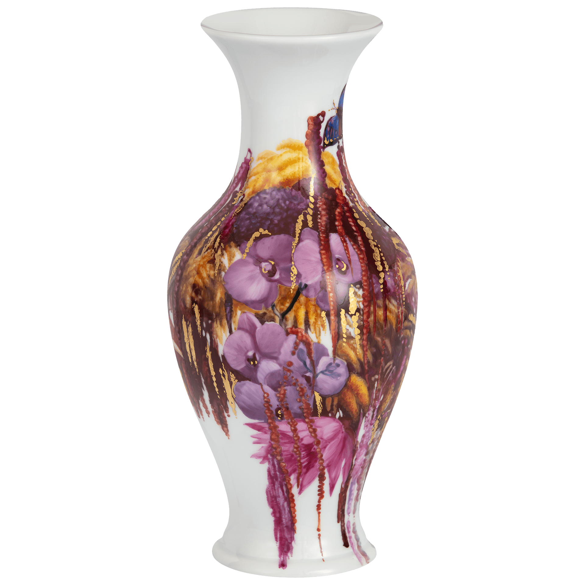 Vase Exotik II Limited Edition, H 24 cm | Meissen Neuer Ausschnitt 930a74 - 50198 - Meissen Weimar