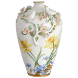 Vase Frühling, handbemalt, H 25 cm | Meissen Limitierte Meisterwerke