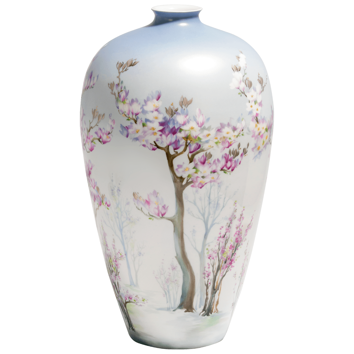 Vase Frühlingserwachen, H 40 cm | Meissen Limitierte Meisterwerke 933984 - 50489 - Meissen Weimar