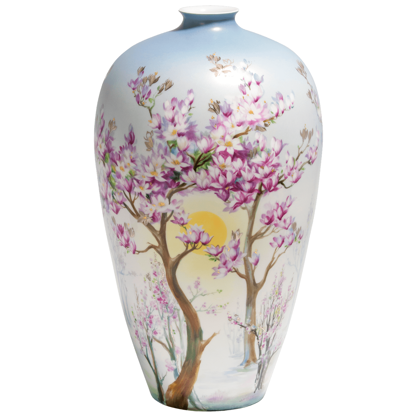 Vase Frühlingserwachen, H 40 cm | Meissen Limitierte Meisterwerke 933984 - 50489 - Meissen Weimar