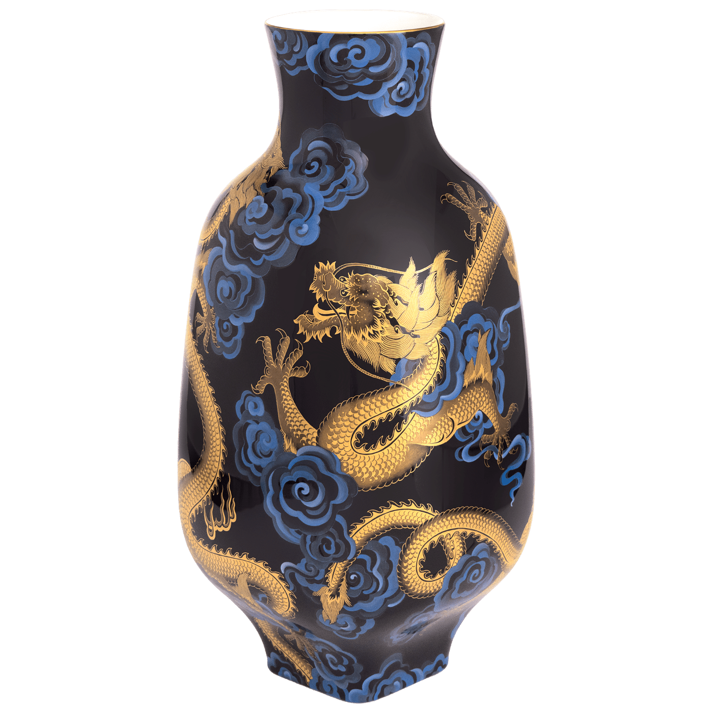 Vase Glücksdrache, H 51 cm | Meissen Exklusiv - Kollektion 59a780 - 50575 - Meissen Weimar