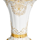 Vase, Gold angespitzt, H 16 cm | Meissen Vasen-Kollektion
