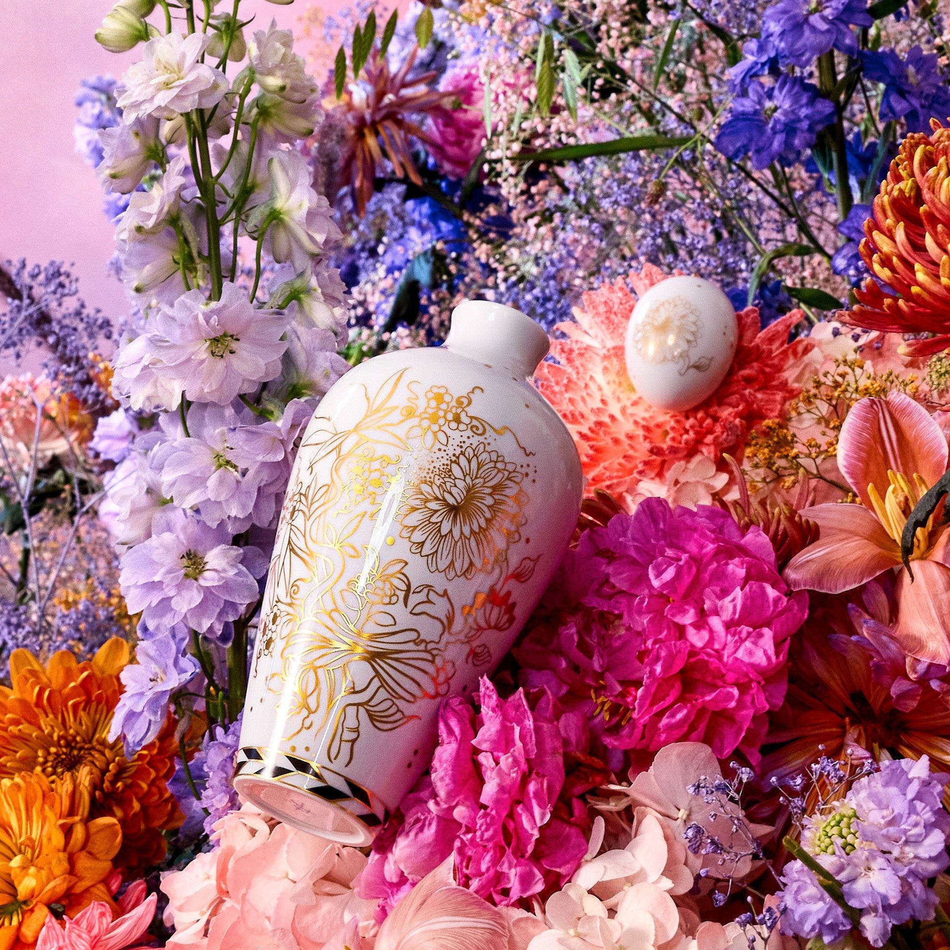 Vase Golden Onion Style H 17 cm | Meissen Vasen Kollektion 79b603-50155 - Meissen Weimar