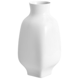 Vase, groß, Weiß, H 34 cm | Accessoires Meissen Nova