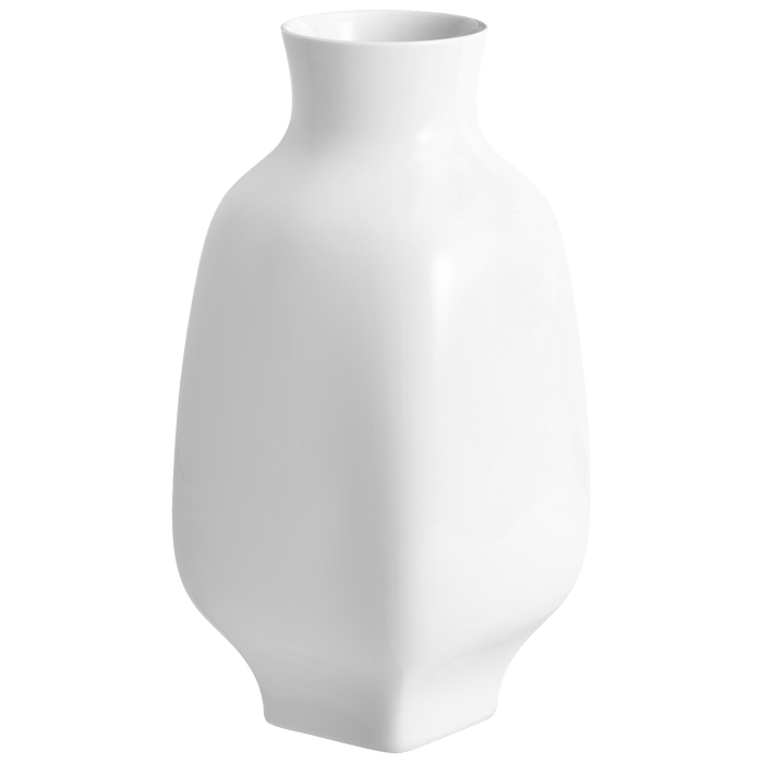 Vase, groß, Weiß, H 34 cm | Accessoires Meissen Nova