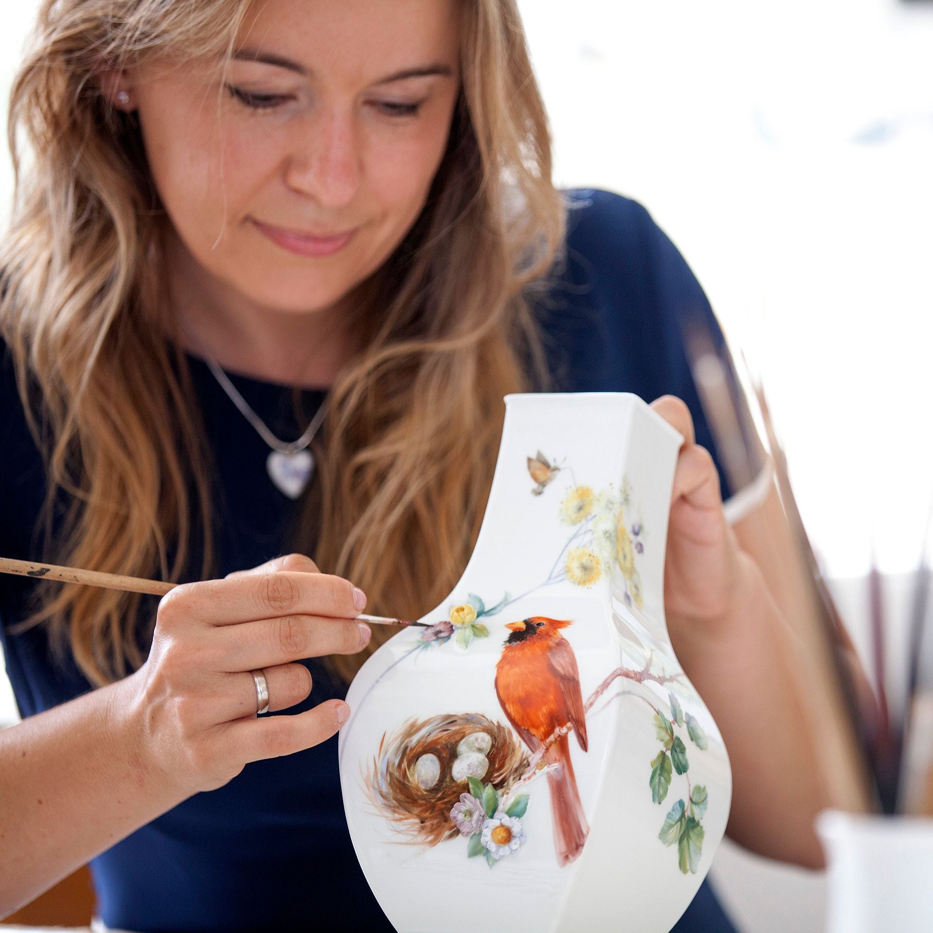 Vase, H 25,5 cm | Meissen Vasen - Kollektion 61A274 - 50263 - Meissen Weimar
