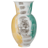 Vase handbemalt H 63 cm | Meissen Unikate