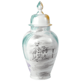 Vase, handbemalt, H 64 cm | Meissen Unikate