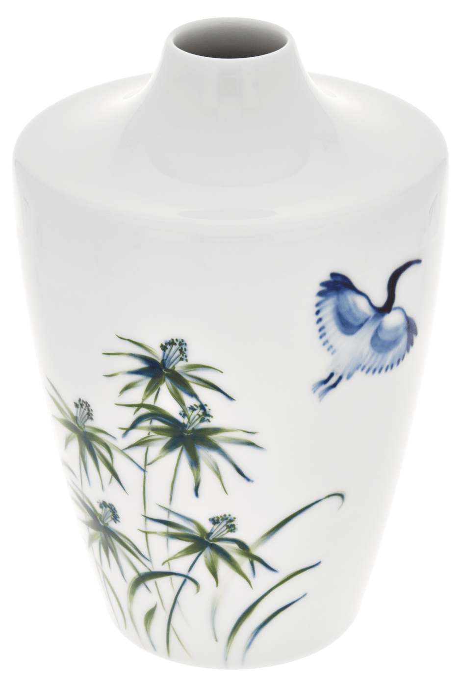 Vase Ibis Dekor H 18 cm | Meissen Cosmopolitan 843401 - 50531 - Meissen Weimar