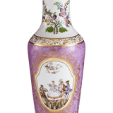 Vase Karneval, Bunt, H 62 cm | Meissen Limitierte Meisterwerke