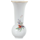 Vase Kirschen mit Relief, H 30 cm | Meissen Vasen Kollektion