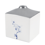 Vase Blue Orchid Platinum H 13 cm | Meissen Cosmopolitan