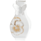 Vase, "eckig, klein, "Giant Bloom Gold", H 13 cm | Meissen Butterfly Collection