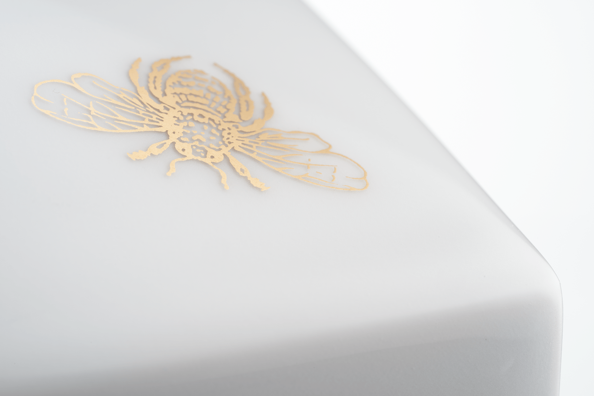 Vase, Klein, Goldenes Schmetterlingsdekor, H 12,5 cm | Meissen Vasen - Kollektion 79A369 - 50192 - Meissen Weimar