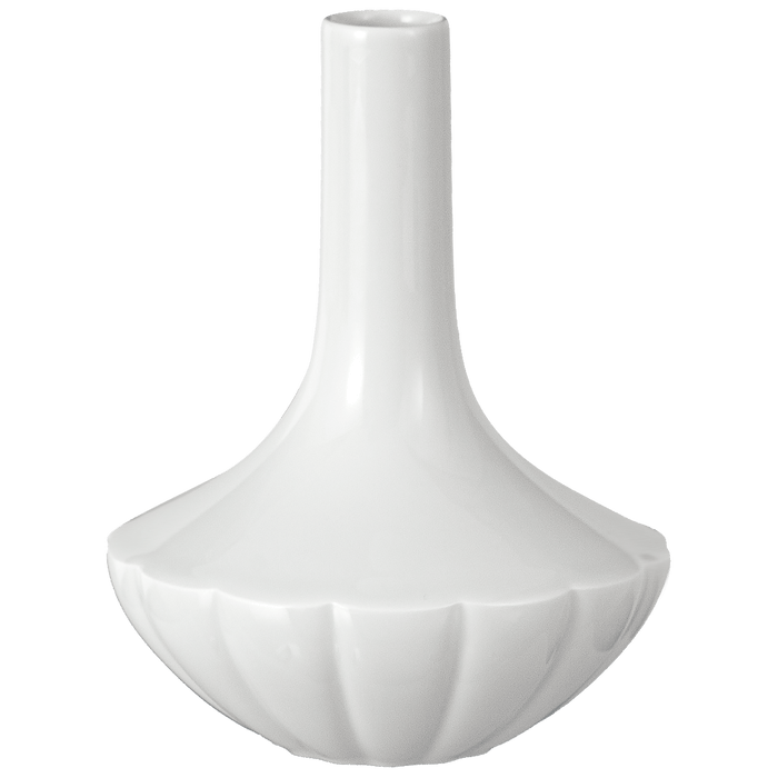 Vase, "Landscape ", klein, Weiß, H 14,5 cm | Meissen Vasen Kollektion