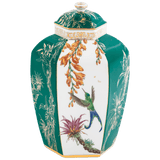 Vase Kolibri und Orchideen, H 28 cm | Meissen Limitierte Meisterwerke
