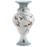 Vase, Korbvase "Kolibris", H 38 cm | Meissen Limitierte Meisterwerke