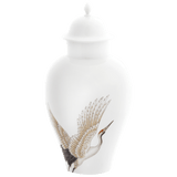 Vase Kranich, H 24,5 cm, limitiert | Meissen Limitierte Meisterwerke