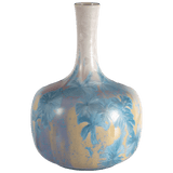 Vase Kristallglasur blau-lila, H 30 cm | Meissen Unikate
