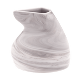 Vase Marmoriert Light Grey, H 8 cm | Meissen Antactica Collection