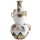 Vase | Meissen Exklusiv - Goldene Blüten mit Früchten des Gartens