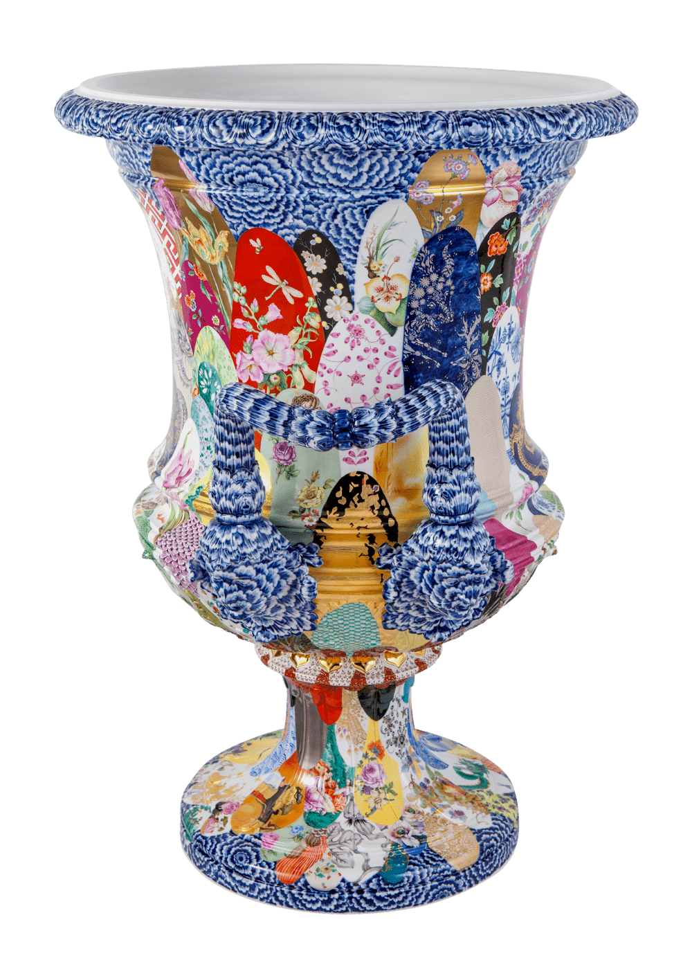 Vase Meissener Dekorwelten H 82 cm | Meissen Exklusiv - Kollektion 955380 - 50m45 - Meissen Weimar